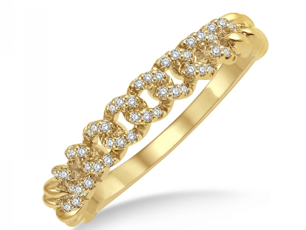 14 karat yellow gold .15 carats natural diamonds - 14 karat yellow gold .15 carats natural diamonds